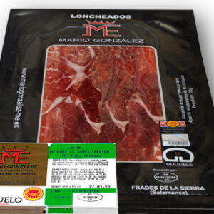 Jambon Cebo de Campo Iberico - DOP Guijuelo - tranché