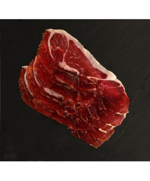 Jambon Bellota 100% Iberico DOP Guijuelo- Pata Negra - tranché