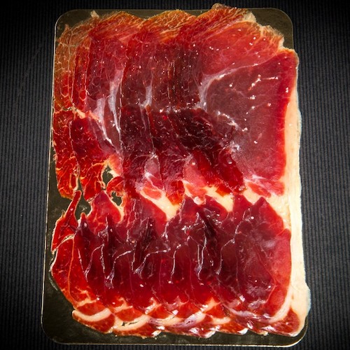 Jambon Bellota 100% Iberico DOP Jabugo - Pata Negra - tranché